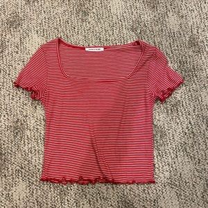 Caution to the wind size small crop top